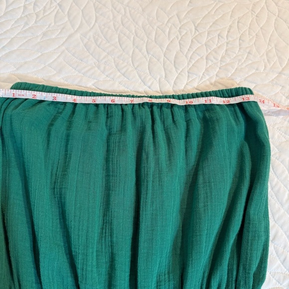 J. Crew Emerald Green Strapless for summer - Picture 9 of 13